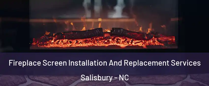  Fireplace Screen Installation And Replacement Services Salisbury - NC