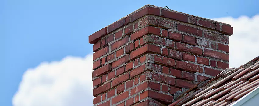Brick Chimney Flue Installation in Salisbury, NC