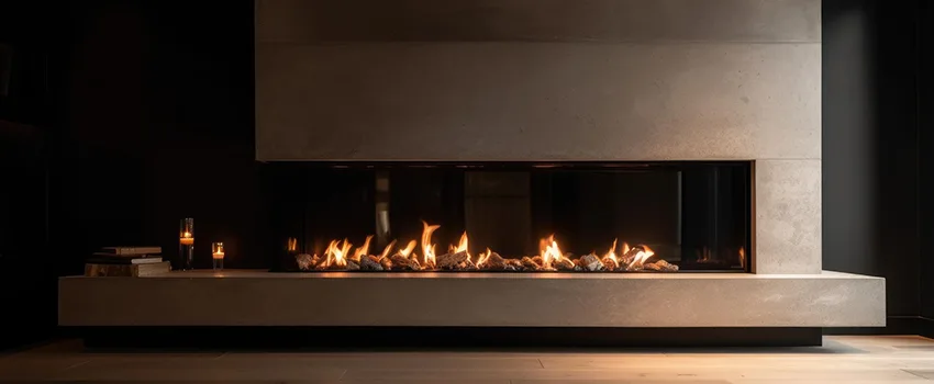 Gas Fireplace Ember Bed Design Services in Salisbury, North Carolina