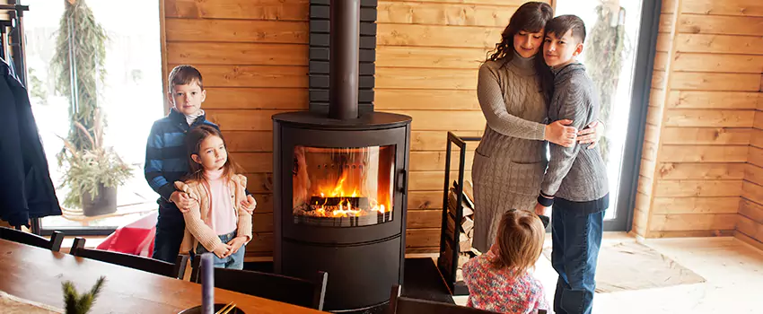 Morso Cast Iron Fireplace Insert Installation in Salisbury, North Carolina