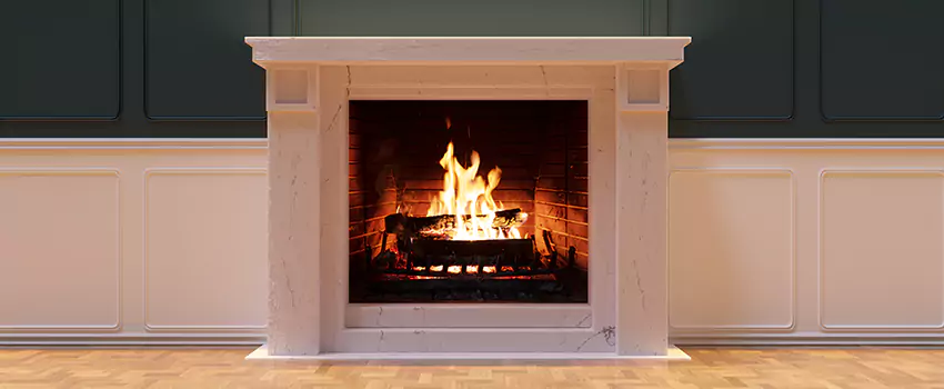Open Flame Wood-Burning Fireplace Installation Services in Salisbury, North Carolina