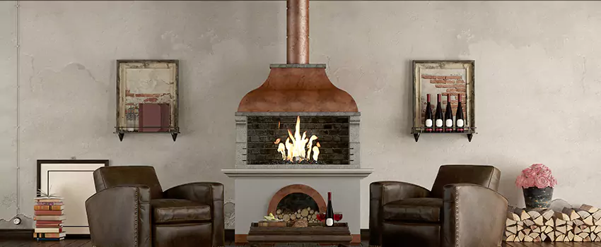 Thelin Hearth Products Providence Pellet Insert Fireplace Installation in Salisbury, NC