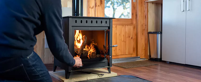 Open Hearth Wood Fireplace Installation in Salisbury, NC