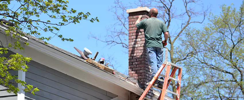 Vinyl and PVC Chimney Flashing Installation in Salisbury, NC