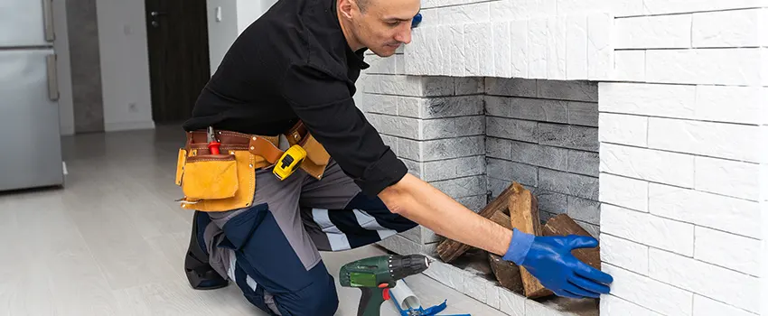 Fireplace Damaged Damper Frame Repair Services in Salisbury, North Carolina