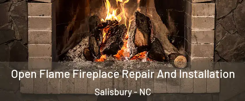  Open Flame Fireplace Repair And Installation Salisbury - NC